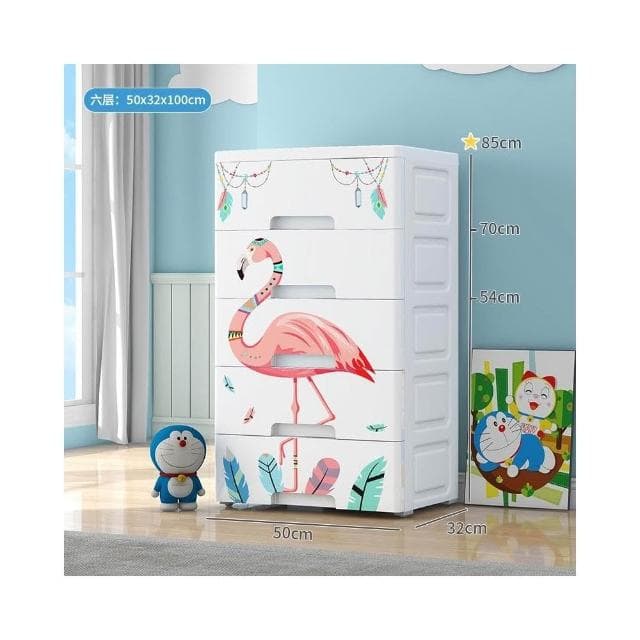 特大加厚家用收納柜子抽屜式寶寶嬰兒童衣櫃五斗櫃塑料玩具儲物櫃