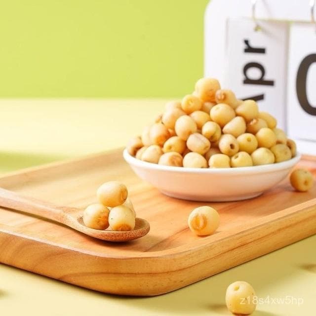 明明甄選 卽食蓮子脆原味罐裝香酥脆蓮子幹去芯無芯脫水果蔬菜幹新貨小00