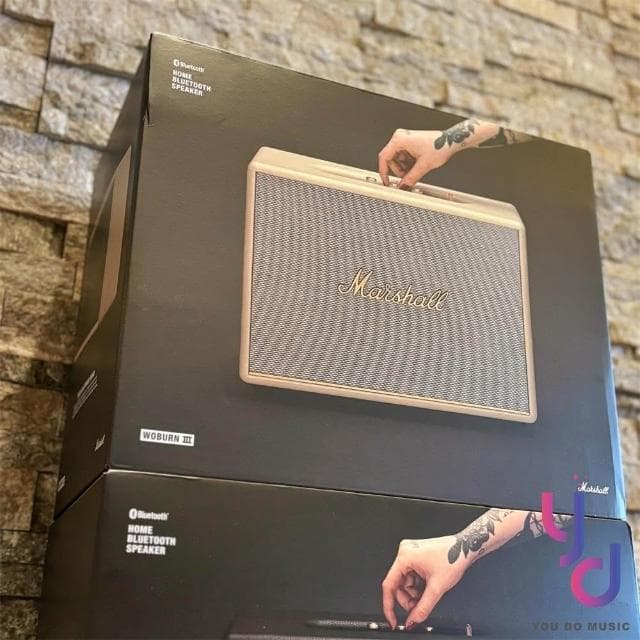 【Marshall】Marshall Woburn III 黑/白 家用 藍牙 喇叭 音響 HDMI 公司貨 保固18個月