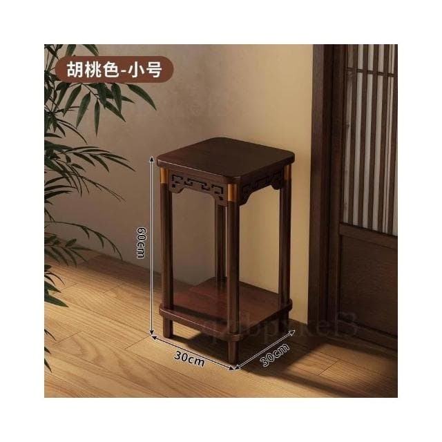 室內盆景托架 實木花台展架 陽台植物花台 擺放架 實木植物架 小型花盆 盆栽展示架 室內綠蘿花幾 高