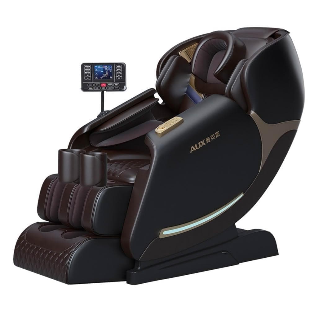 【宅造印象】豪華全配AI智能語音按摩椅 仿真人手勁上下滑動按摩 敲背/揉捏/温感