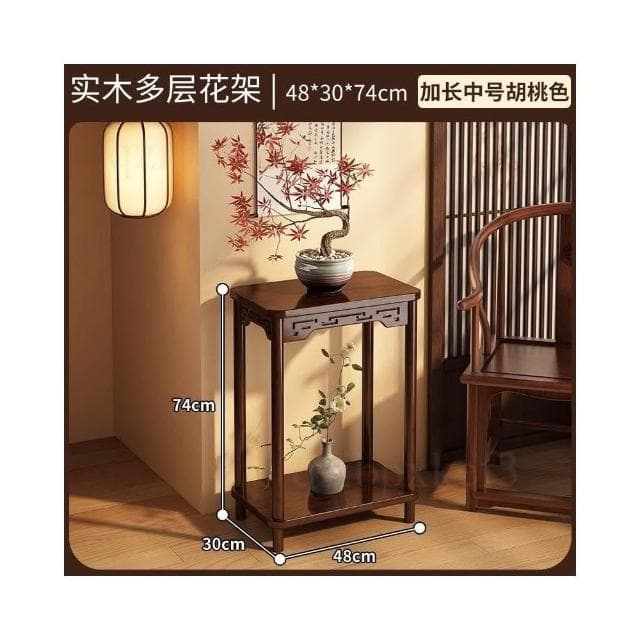 高腳置物架 陽台植物花台 室內擺放架 實木植物架 小型花盆 盆景托架 實木花台展架 盆栽展示架 室內