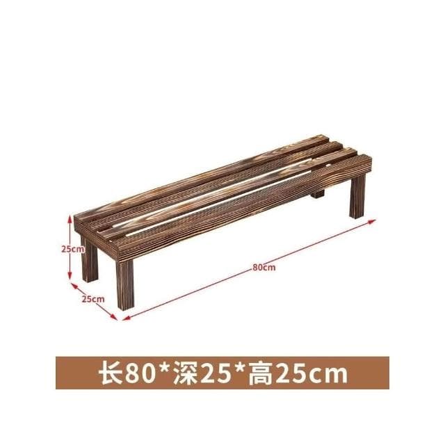 陽台置物架 多肉花架 防腐木花架 客廳收納架 室內花盆架 多功能植物架 盆栽置物架 落地式魚缸架 碳