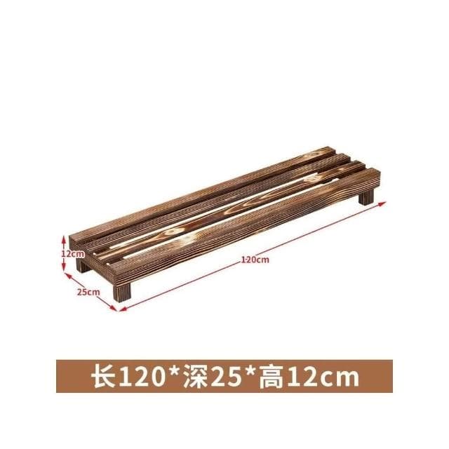 陽台置物架 多肉花架 防腐木花架 客廳收納架 室內花盆架 多功能植物架 盆栽置物架 落地式魚缸架 碳