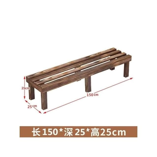 陽台置物架 多肉花架 防腐木花架 客廳收納架 室內花盆架 多功能植物架 盆栽置物架 落地式魚缸架 碳