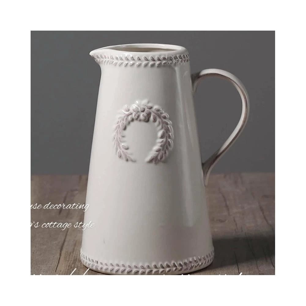 巴洛克 法式復古浮雕 陶瓷花瓶 生活用品 居家生活 歐式 高質感 陶瓷藝術 裝飾 擺件 鄉村風 宮廷風 釉瓷