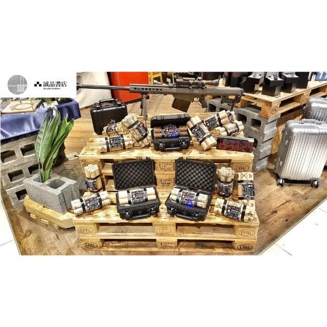 炸彈造型時鐘【小寶購物】數字鐘 led時鐘 掛鐘 設計 靜音惡作劇愚人節禮物搞怪軍火工業風模型軍事交換禮物0110005