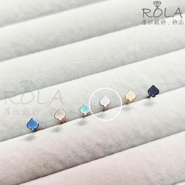 ROLA蘿拉銀飾.飾品 “現貨當天出” //單支價// 8款造型鈦鋼養耳棒316L醫療鋼養耳棒養耳針 2-1左
