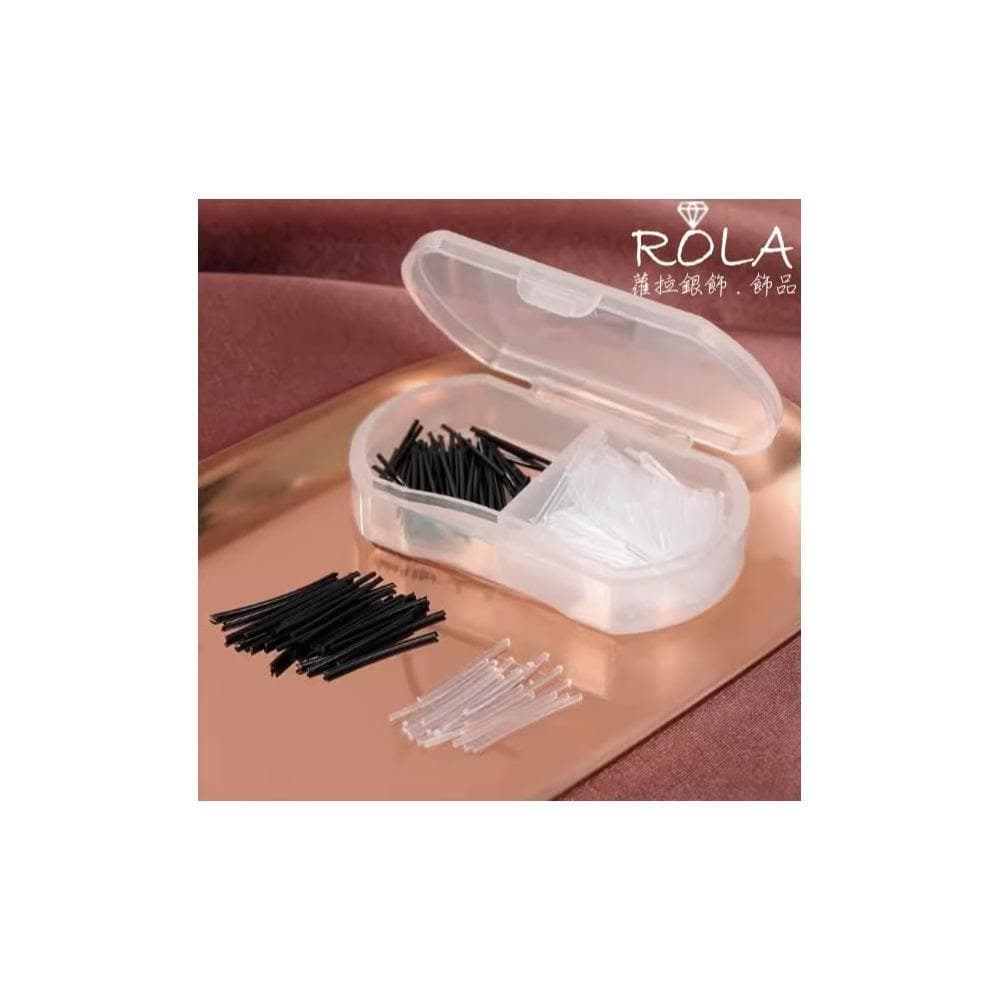 ROLA蘿拉銀飾.飾品 “現貨當天出”  矽膠耳塞耳堵 養耳棒防過敏隱形透明低調樹脂耳針