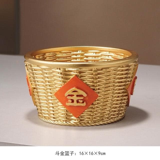 日進斗金擺件 元寶招財貓裝飾 客廳辦公室酒櫃高檔喬遷新居開業禮物 玄關擺件 招財擺飾 入厝禮物 家居