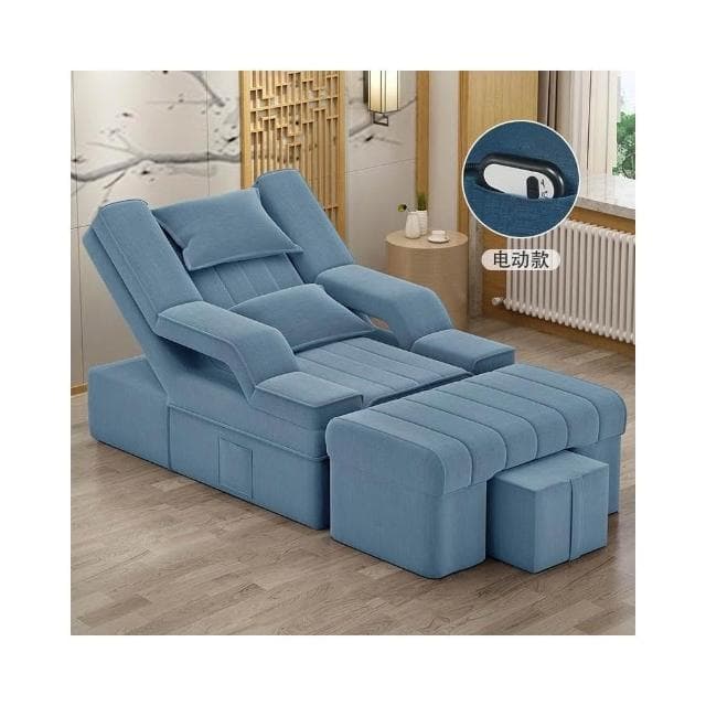 『XM星夢精選』足療沙發 電動沙發 按摩床 洗泡腳美甲沙發 椅美睫沐足躺椅 美容床足浴沙發