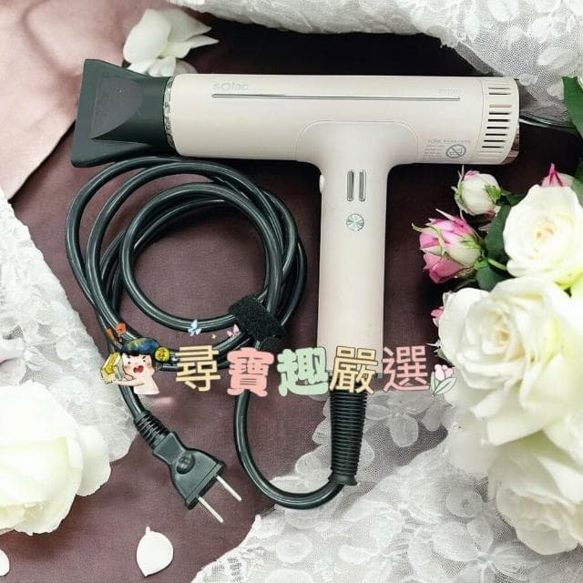 【SOLAC】SOLAC SD-1000高效能專業負離子吹風機 黑色粉色珍珠白鈦色 展示機公司貨