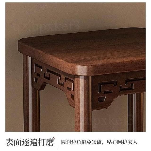 室內擺放架 實木植物架 小型花盆 盆景托架 實木花台展架 盆栽展示架 室內綠蘿花幾 腳置物架 陽台植