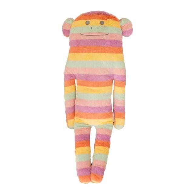 【CRAFTHOLIC 宇宙人】歡樂五彩條猴大抱枕 萬聖節 聖誕節 情人節 送禮推薦 交換禮物 尾牙 生日禮物 除舊布新 LEALEA系列