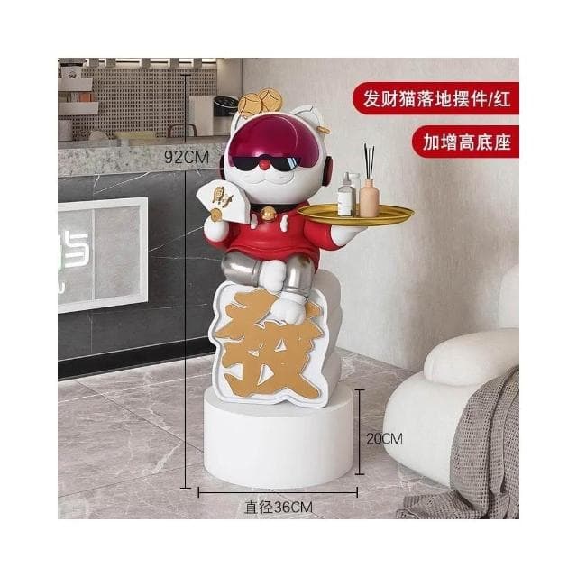 大號裝飾 開業禮物 落地大擺件 客廳喬遷裝飾品 家居裝飾品 玄關擺件 精美製品 樹脂擺件 收納擺件 裝飾品