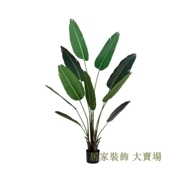 仿真綠植 樹 龜背葉 琴葉榕 大型北歐風仿真植物落地旅人蕉盆景室內裝飾盆栽網紅綠植擺件假樹