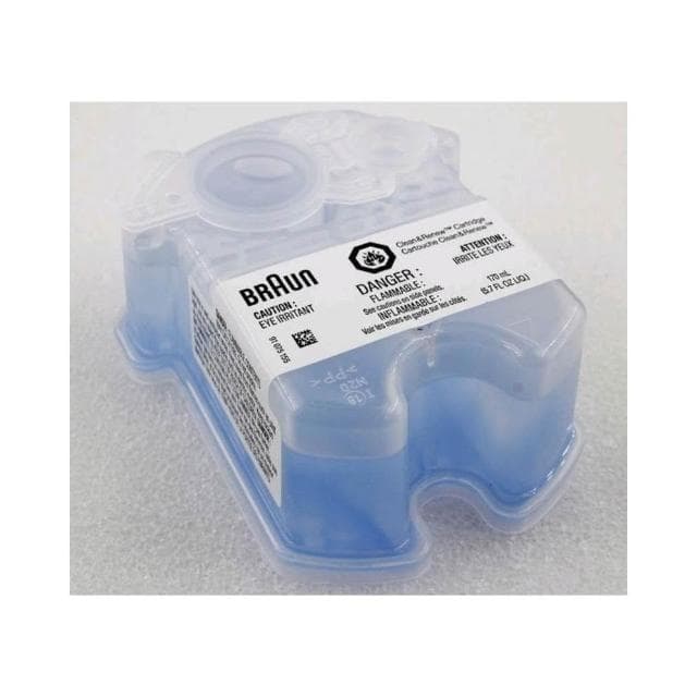 【BRAUN 百靈】德國 百靈 BRAUN 電鬍刀 刮鬍刀 清潔液 清潔劑 清潔匣 匣式 CCR 170ml 4顆 原廠 盒裝