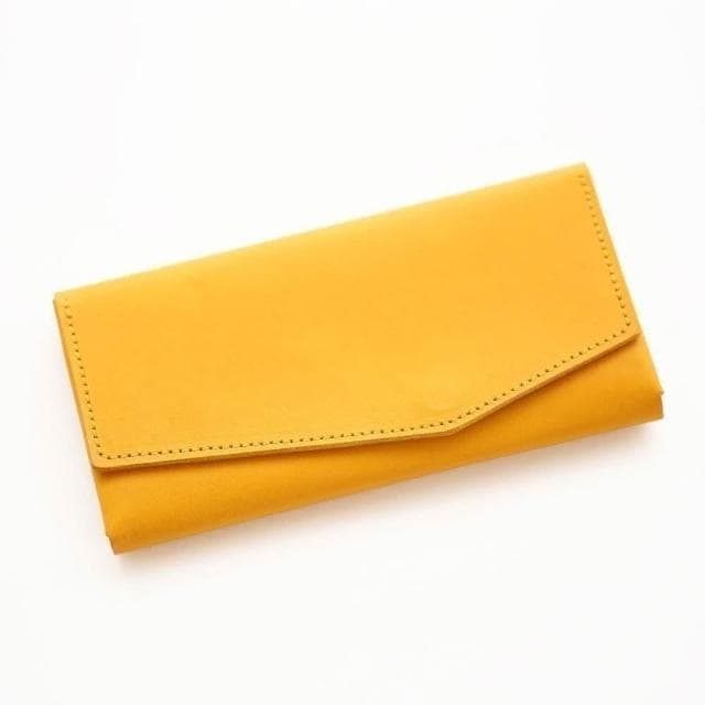 日本製 il modo 小長夾 STATUSY官方正品 皮夾 長夾 輕 薄 大容量 真皮 鈕扣 多夾層 旅遊 禮物 錢包