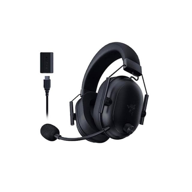 【Razer 雷蛇】BLACKSHARK V2 HYPERSPEED 黑鯊 黑色 無線耳機(藍牙耳機 三模耳機 主動降噪 耳麥 遊戲耳機)