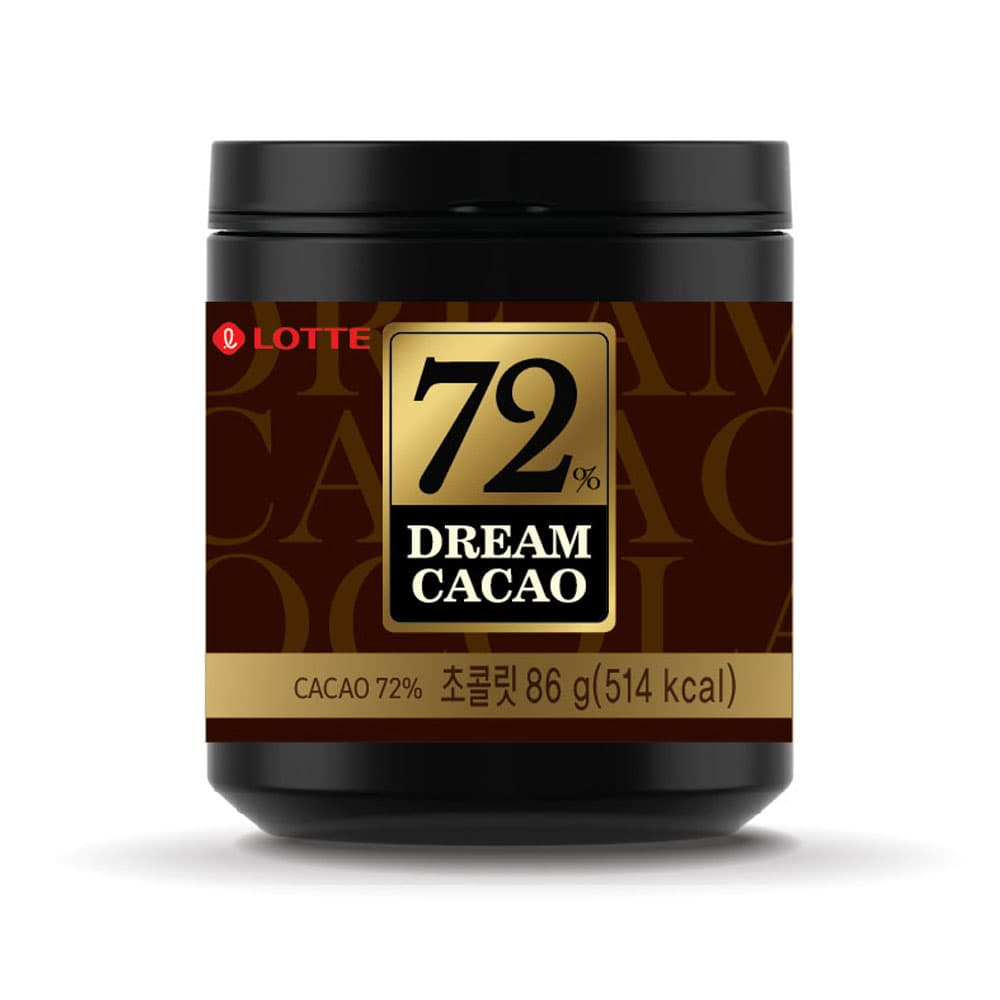 【Lotte 樂天】*貪吃熊* 韓國 樂天 LOTTE 罐裝 骰子巧克力 方塊巧克力 韓國巧克力 骰子巧 82% 72%