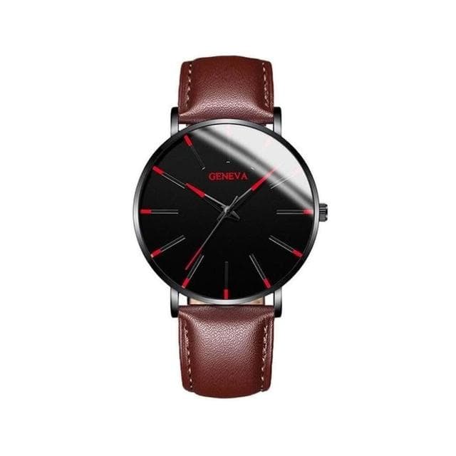 手錶男2025新款輕奢小眾高級感精工錶男士爸爸商務風瑞士錶簡約氣質精緻石英錶高顏值精品金屬錶防水男生手錶送男朋友