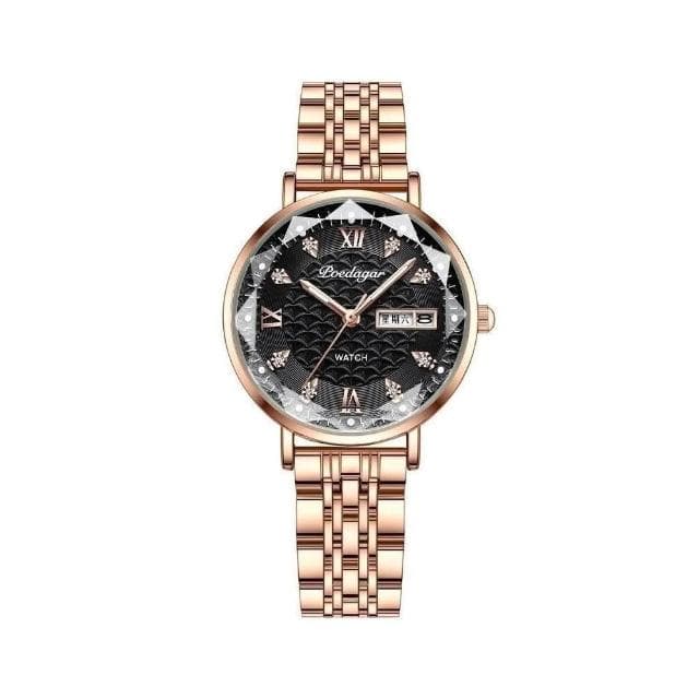 手錶女2025新款輕奢高級感精工錶女款學生簡約石英錶氣質小眾女用手錶國高中生防水光動能腕錶高顏值ins小巧精緻女士瑞士錶