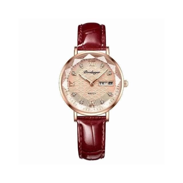 手錶女2025新款輕奢高級感精工錶女款學生簡約石英錶氣質小眾女用手錶國高中生防水光動能腕錶高顏值ins小巧精緻女士瑞士錶