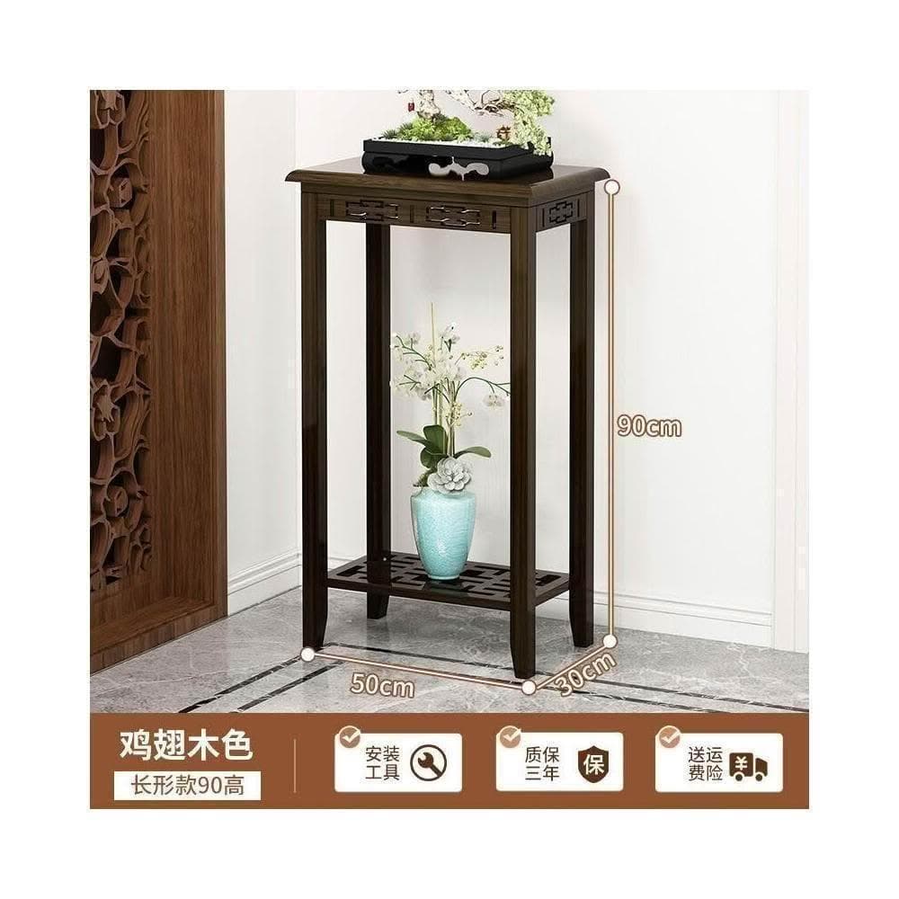 儒雅家具 免稅免運 花架子 客廳 落地式 盆栽 置物架 陽臺  多層 花盆 植物架 花架 實木花架