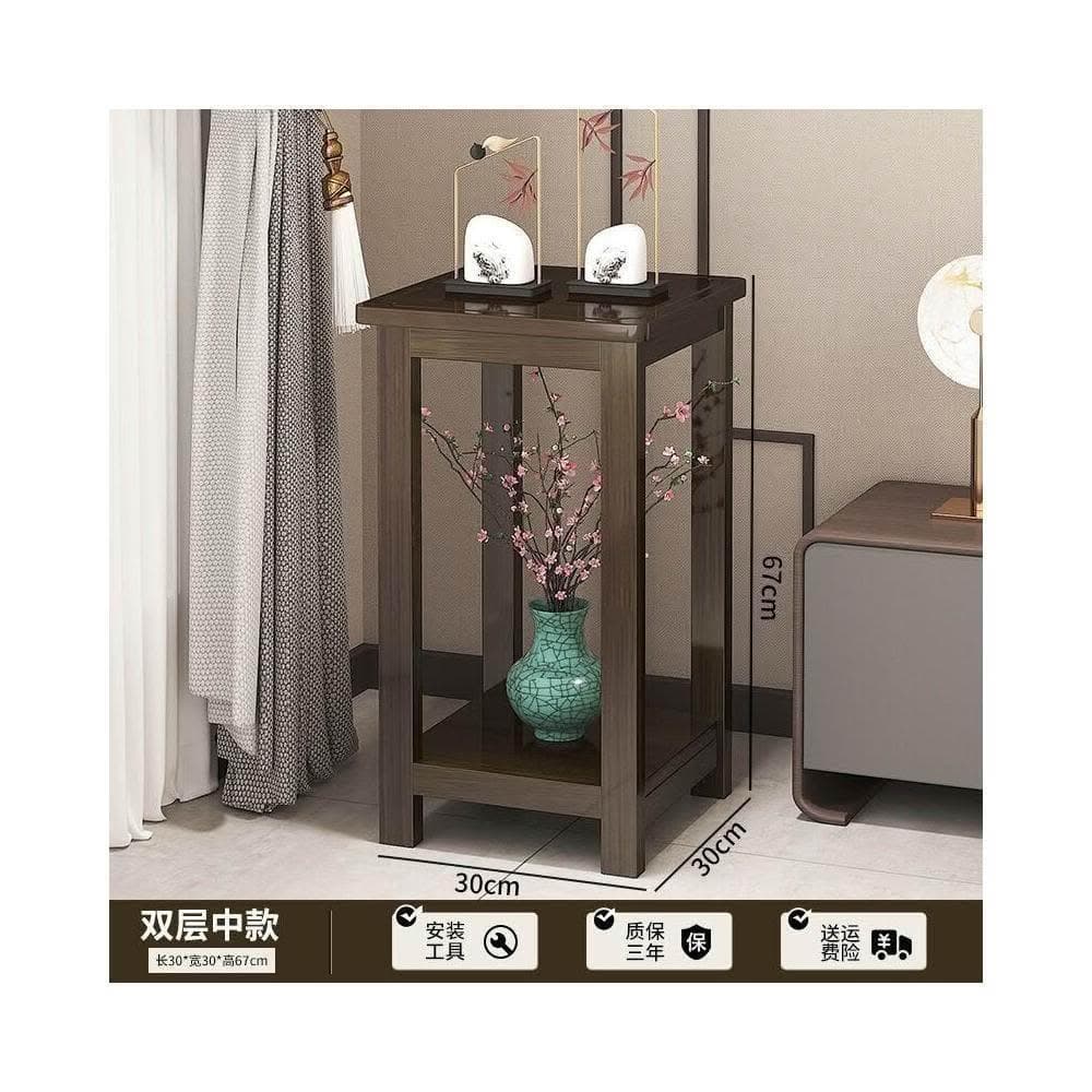 儒雅家具 免稅免運 花架子 客廳 落地式 盆栽 置物架 陽臺  多層 花盆 植物架 花架 實木花架