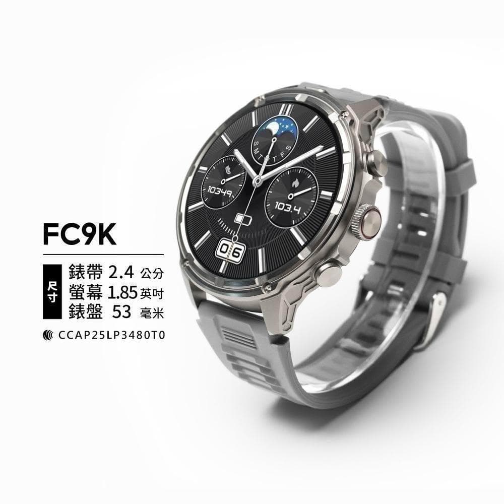 【FANGU 梵固】FC9K 智慧型手錶【超大螢幕&大字體】 通話手錶 運動手錶 健康手錶 藍芽手錶 智慧手錶 智能手錶