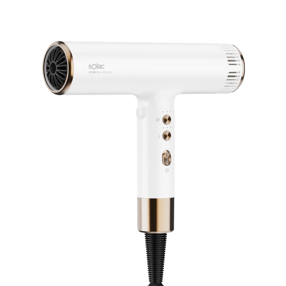 【SOLAC】搭贈組|國際電壓高速負離子吹風機 SD-1000 Pro (全新大升級 出國旅遊 SD1000_Kimi極美職人推薦)