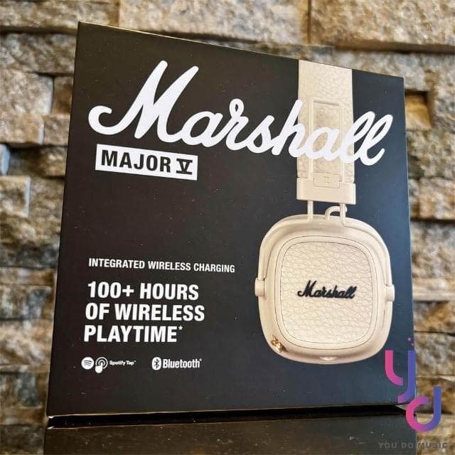 【Marshall】Marshall Major V 耳罩式 藍牙 耳機 黑/白/棕/藍 第五代 台灣 公司貨 保固540天 可通話 可接線
