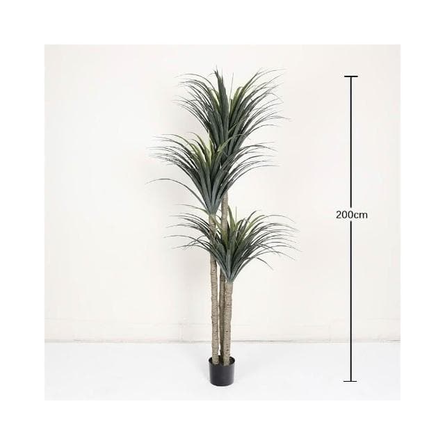 含稅免運 破損包賠 仿真龍血樹大型落地假綠植盆栽室內客廳裝飾擺件龍舌蘭假植物造景