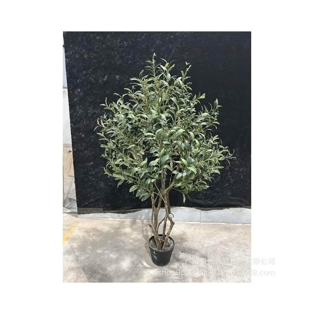 含稅免運 破損包賠 北歐室內外仿真植物綠植橄欖樹盆栽客廳家居裝飾品擺件