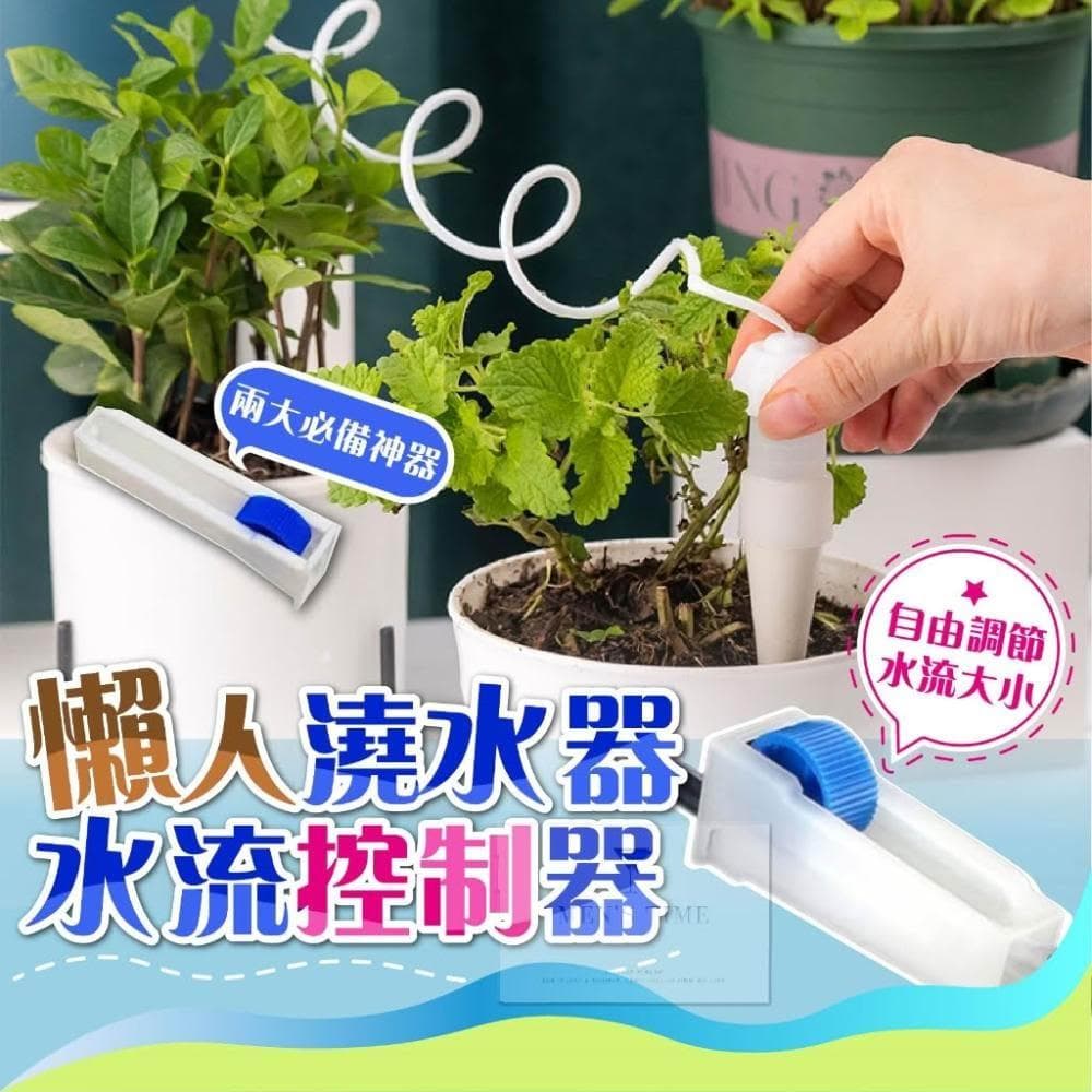 台灣現貨 ️一盆水可自動澆灌多盆植物 自動澆水器 自動澆水 懶人盆栽 澆花 澆水 澆花器 澆水器 日式滲水器