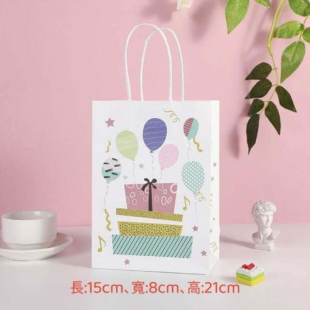 生日禮物袋 生日分享禮 幼稚園禮物 彩繪手提袋 著色手提袋 彩繪環保袋 卡通彩繪袋 DIY手提袋 生