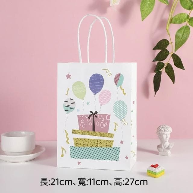 生日禮物袋 生日分享禮 幼稚園禮物 彩繪手提袋 著色手提袋 彩繪環保袋 卡通彩繪袋 DIY手提袋 生