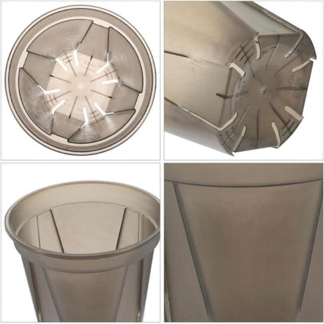 《斑啾植選》青山盆|4吋盆二入(觀葉植物專用盆|斑葉|合果芋|龜背芋|觀音蓮|室內植物|盆栽)