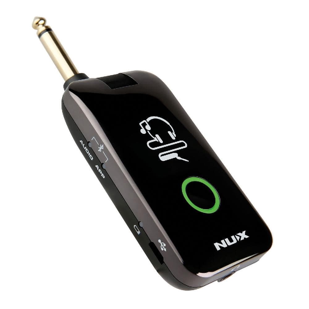 【NUX】Nux Mighty Plug MP02 電吉他 電木吉他 貝斯 攜帶型 藍芽音箱 效果器 公司貨(nux 電 木 吉他 bass 音箱 錄音介面)