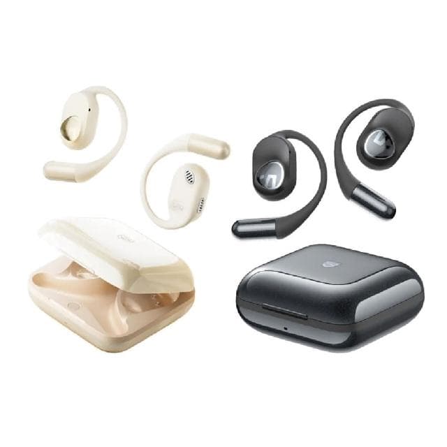 SOUNDPEATS GO Free 2+ 真無線 開放式 藍牙 耳機 IPX5 防水 遊戲模式 APP 公司貨〔黑/米白〕