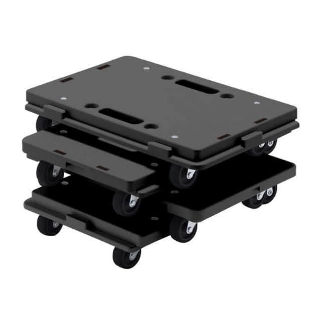 台灣🇹🇼湧利 MIT台車 KT-609黑 組合式平板車 烏龜車 除濕機台車 盆栽植物台車 瓦斯桶台車 拖板車 搬運車 超商限3台