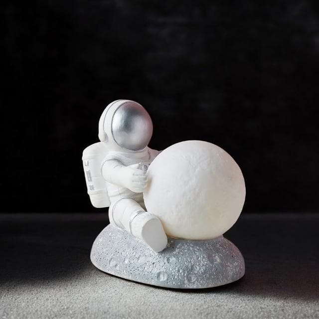 交換禮物 太空人月球小夜燈 小夜燈 床頭燈 禮物 七種顏色 六款選擇 聖誕節 情人節