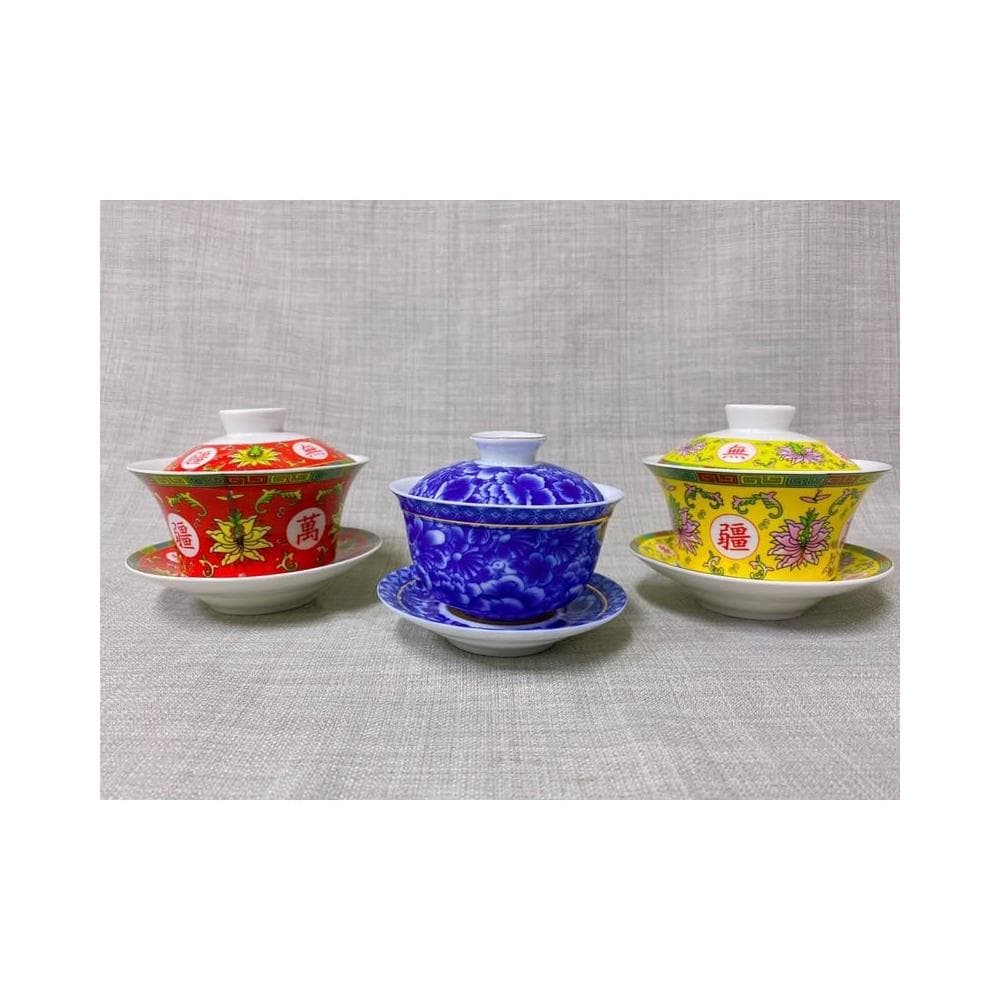 《茉莉餐具》 敬杯 敬杯 萬壽無疆 青花瓷 宴王 陶瓷杯 敬茶杯