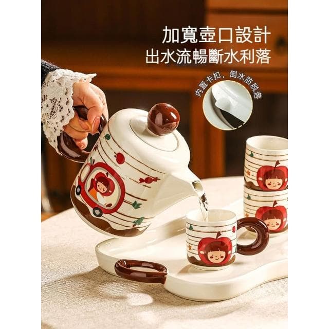 喜可xekoro新居喬遷杯組禮盒送人杯具套裝結婚訂婚禮物家用水杯茶具套裝