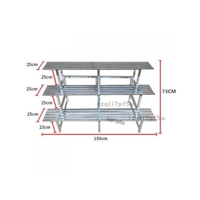 免運 陽臺落地式花盆架 花架 盆栽架 植物架 戶外花架防鏽防腐 不鏽鋼花架 不鏽鋼花架 多層置物架 園藝花架 階梯式花架