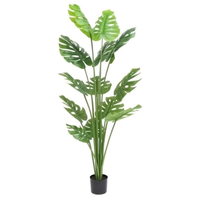 北歐植物假植物仿真植物大型旅人蕉龜背葉仿真綠植室內盆栽假旅人蕉客廳家居龜背葉琴葉榕落地擺件