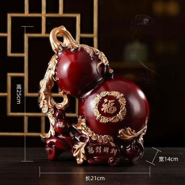 存錢罐 葫蘆 招財 旺財 裝潢 擺件 前臺 裝飾品 開業 送禮物 喬遷 裝修 客廳 案頭 玄關