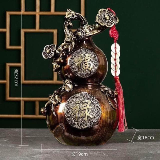 存錢罐 葫蘆 招財 旺財 裝潢 擺件 前臺 裝飾品 開業 送禮物 喬遷 裝修 客廳 案頭 玄關