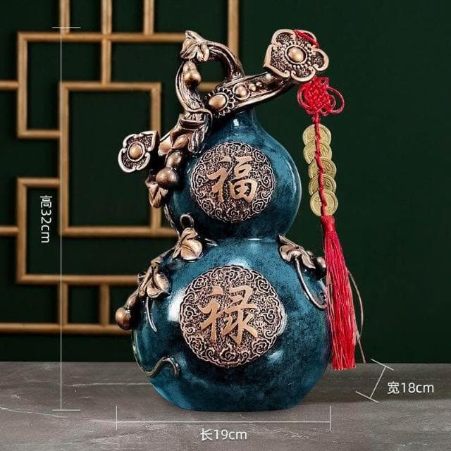 存錢罐 葫蘆 招財 旺財 裝潢 擺件 前臺 裝飾品 開業 送禮物 喬遷 裝修 客廳 案頭 玄關