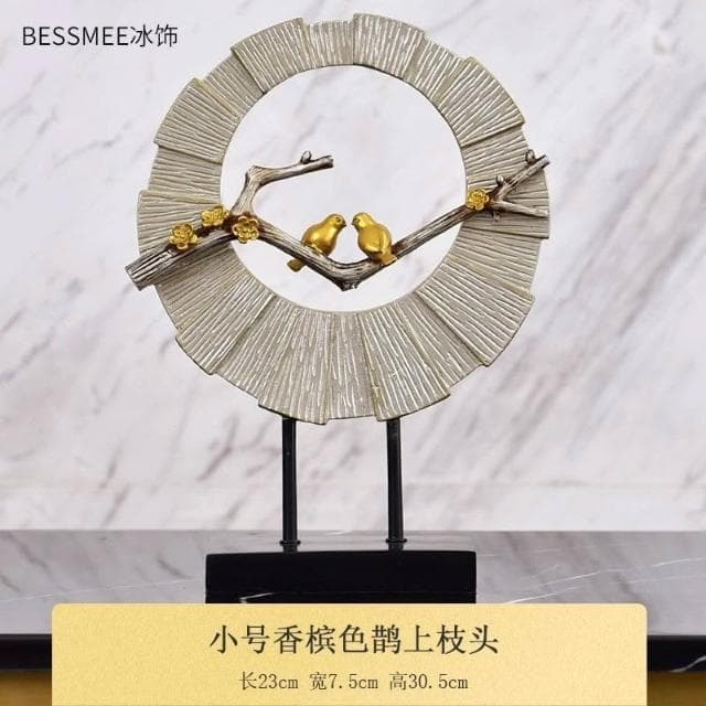 現代輕奢鹿 工藝品擺件 客廳玄關家居喬遷裝飾 生日禮物 北歐風裝飾 入厝禮物